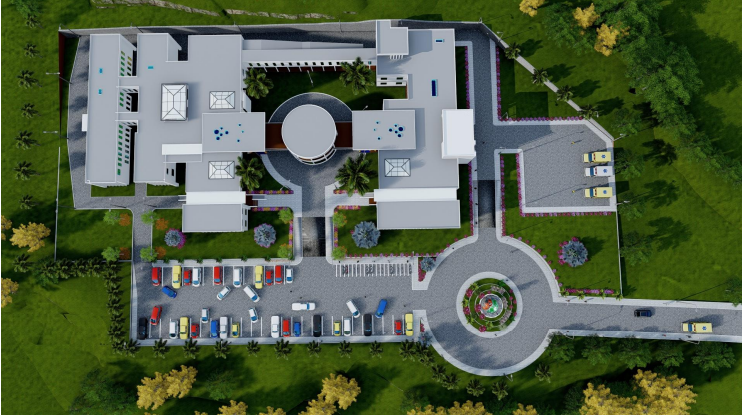 3D View of Hospital